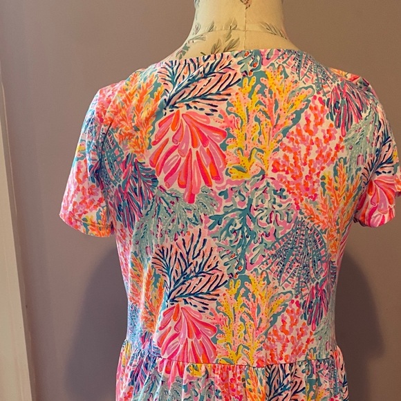 Lilly Pulitzer Geanna Short Sleeve Dress - Picture 8 of 11